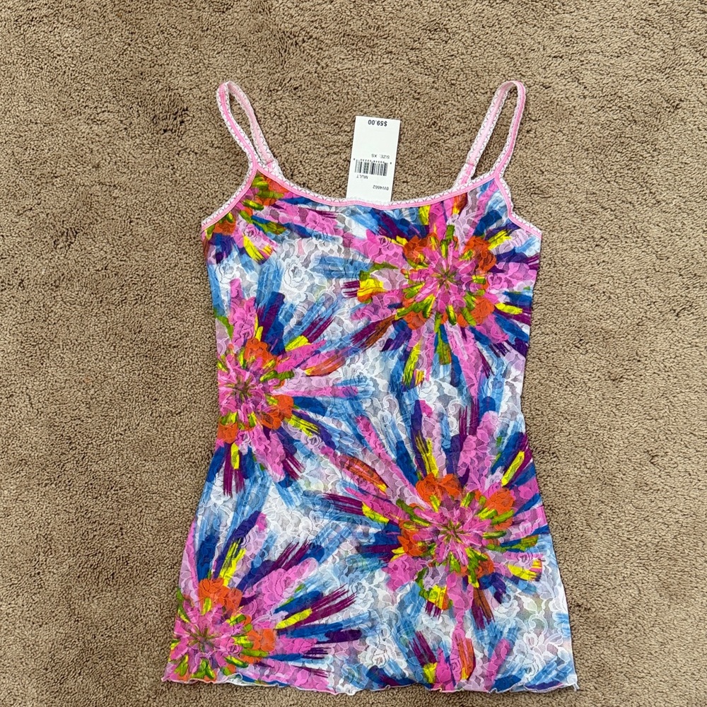 Hanky Panky Multicolor Floral Chemise - Picture 3 of 6